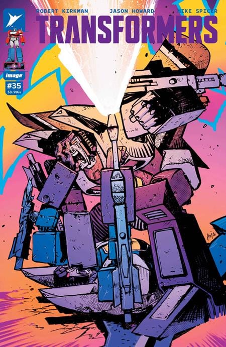 TRANSFORMERS #35 CVR B DANIEL WARREN JOHNSON & MIKE SPICER VAR (Release Date: 08/12/2026)