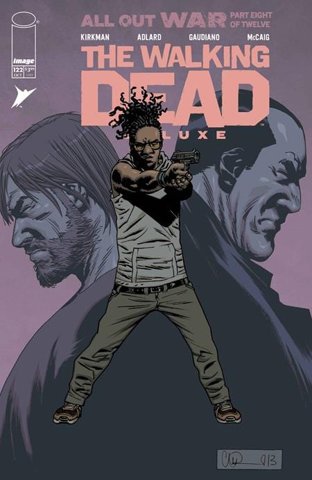 WALKING DEAD DELUXE #122 CVR B CHARLIE ADLARD & DAVE MCCAIG VAR (MR)