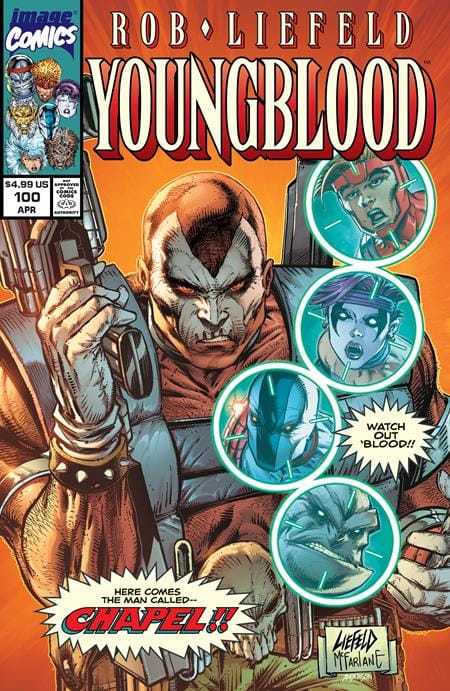 YOUNGBLOOD #100 CVR N ROB LIEFELD & TODD MCFARLANE VAR
