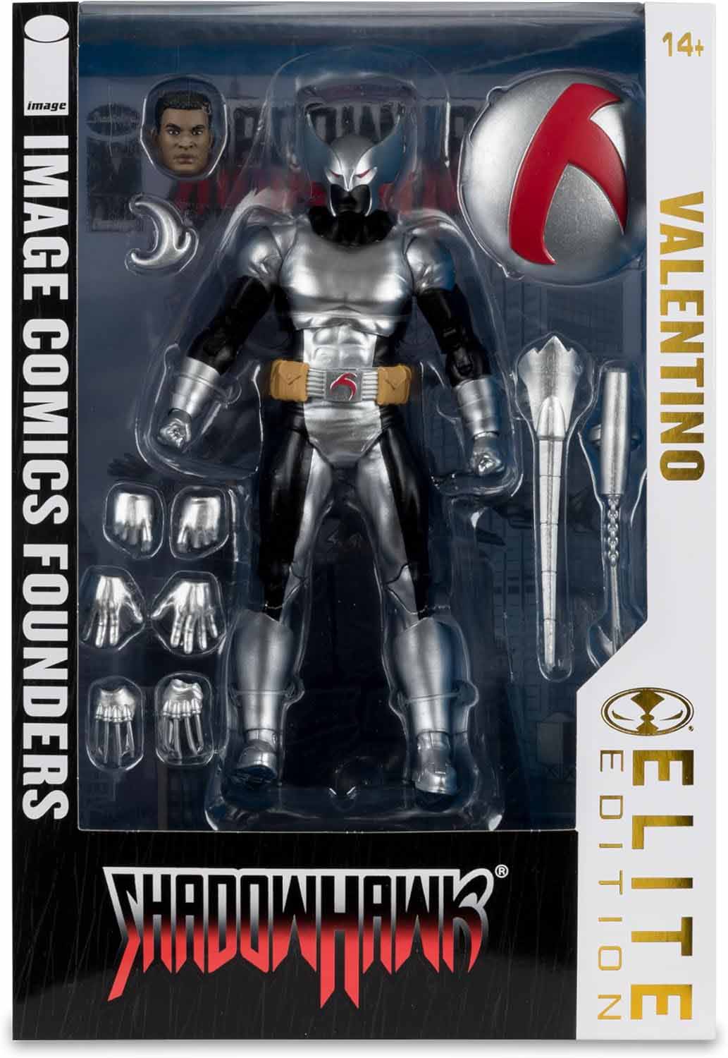 Image Comics Founders Shadowhawk 7 Inch Action Figure Elite Edition Deluxe - ShadowHawk