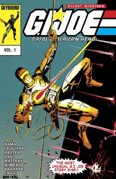 GI JOE A REAL AMERICAN HERO THE SILENT MISSIONS TP DIRECT MARKET EXCLUSIVE ED HANNIGAN & KLAUS JANSON CVR