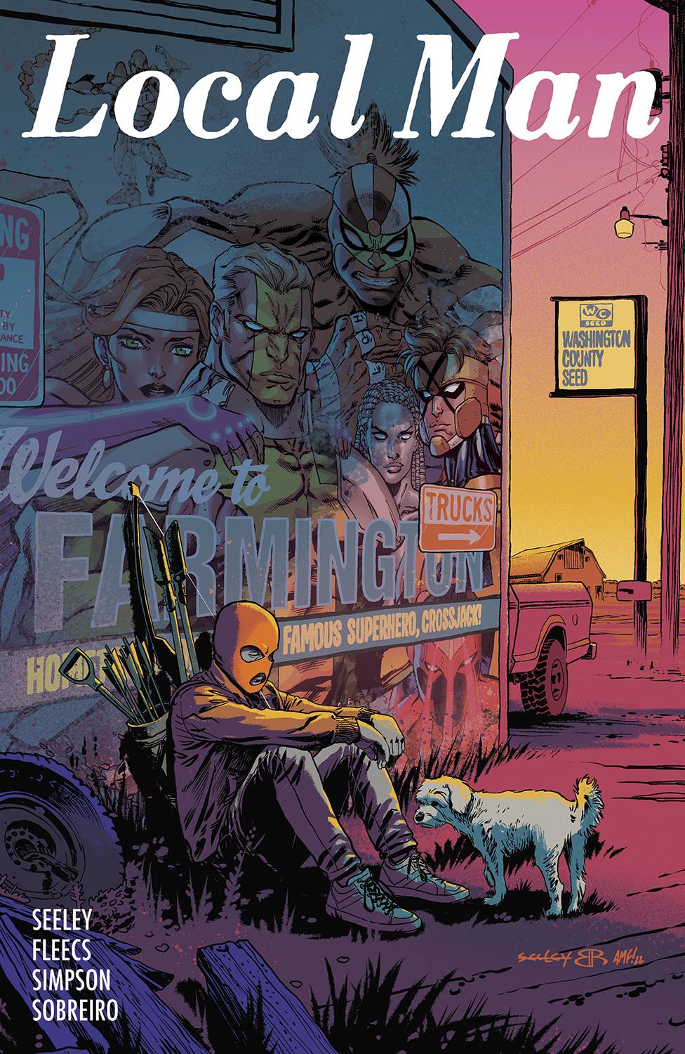 Local Man TP Vol 01 Heartland [SIGNED BY TONY FLEECS]