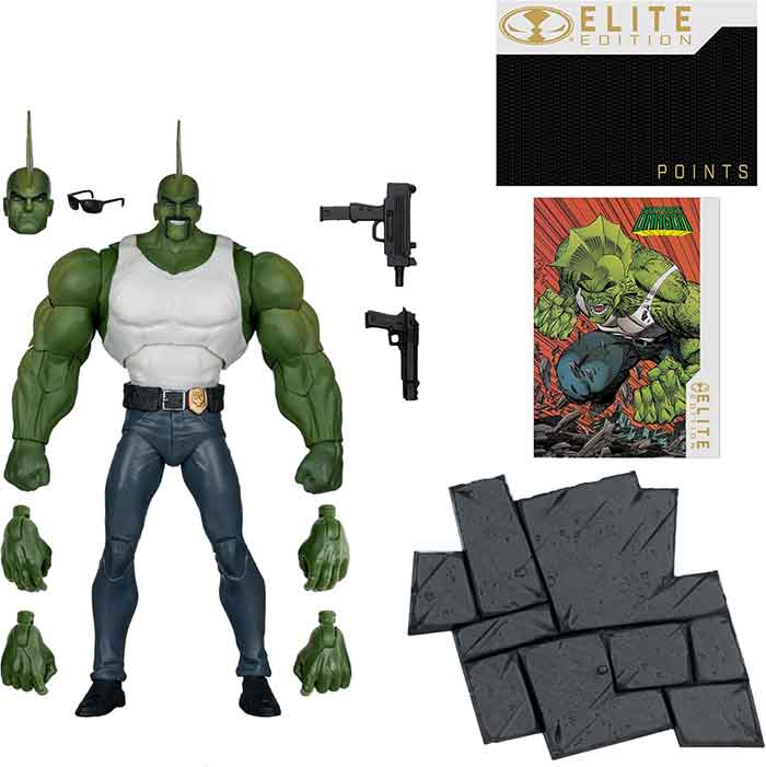 Image Comics Savage Dragon 7 Inch Action Figure Elite Edition - Dragon
