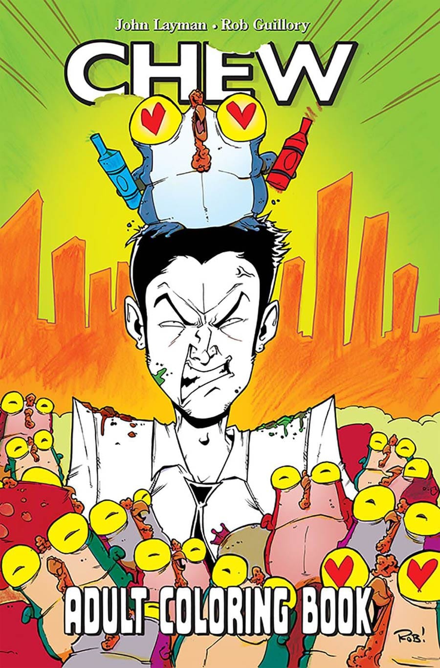 Chew Adult Coloring Book TP (MR)
