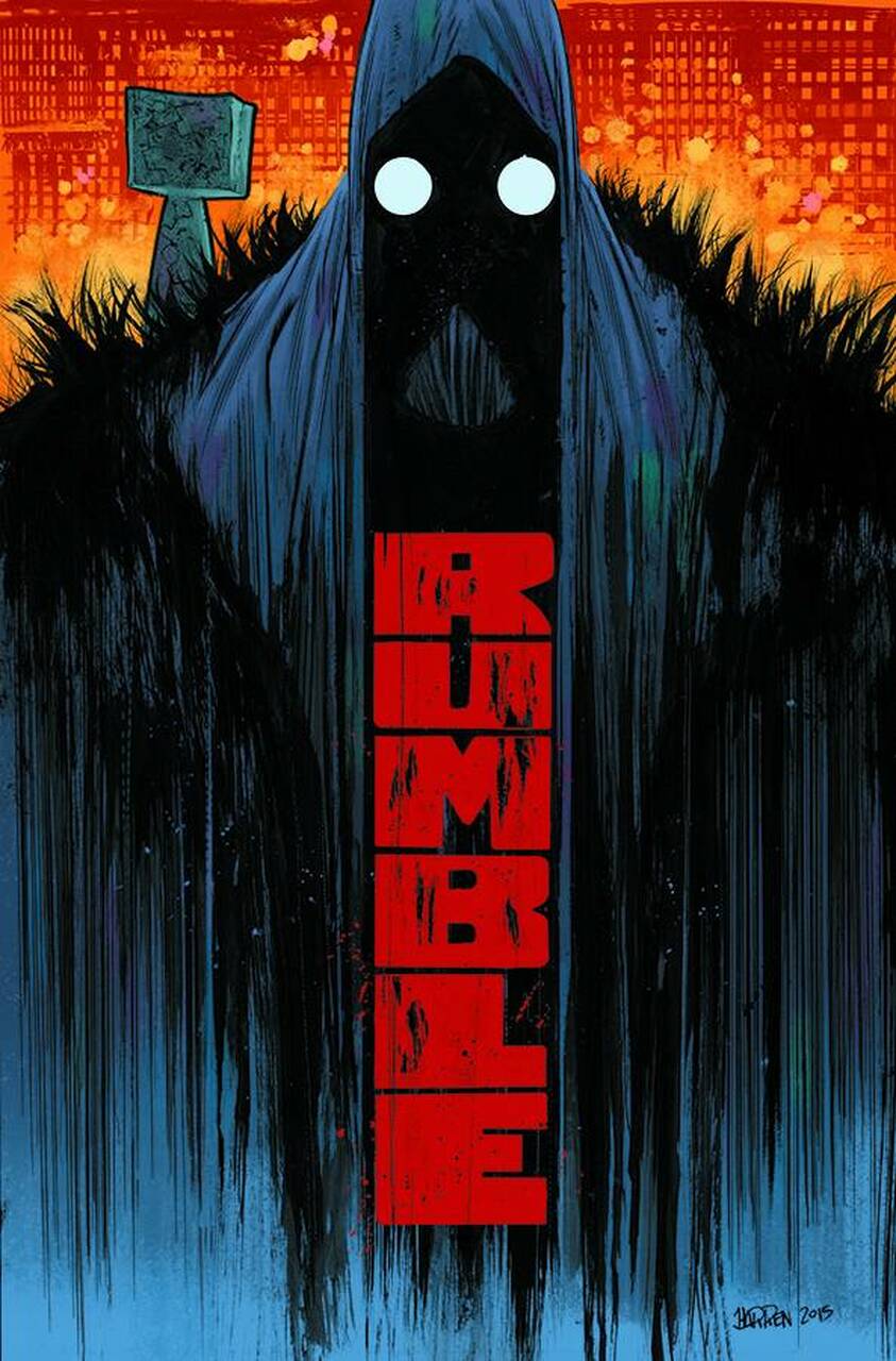 Rumble TP Vol 01 What Color Of Darkness (MR)