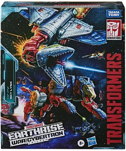 Transformers Earthrise War For Cybertron 11 Inch Action Figure Commander Class - Sky Lynx (Sub-Standard Packaging)
