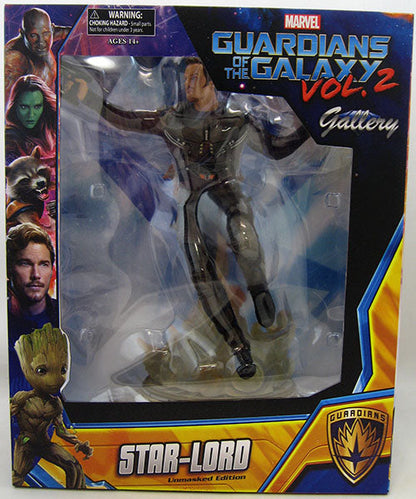 Marvel Gallery 9 Inch Statue Figure Guardians Of The Galaxy - Star-Lord (Shelf Wear Packaging)