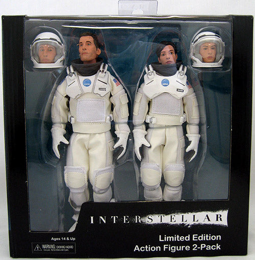 Interstellar 8 Inch Doll Figure Box Set Series - Brand and Cooper 2-Pack