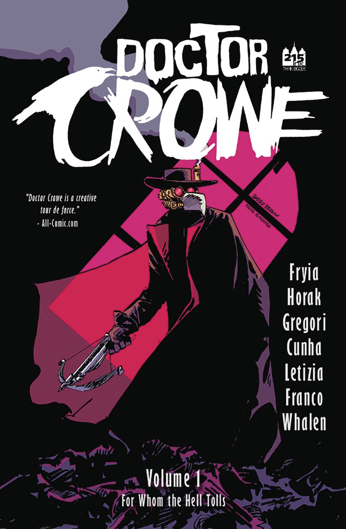 DOCTOR CROWE TP VOL 01 FOR WHOM THE HELL TOLLS