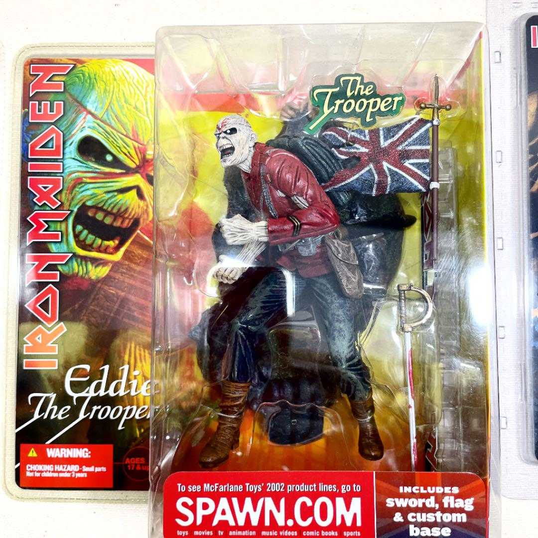 Iron Maiden 6 Inch Action Figure - Eddie The Trooper (Sun Damaged Packaging)