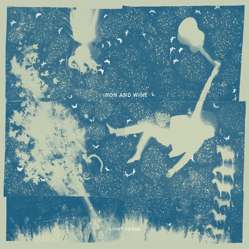 Iron & Wine - Light Verse - Clear w/  Blue swirl