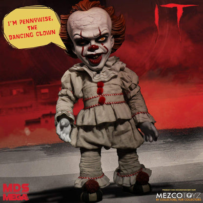 IT 15 Inch Action Figure Megal Scale Series - Pennywise (Sub-Standarad Packaging)