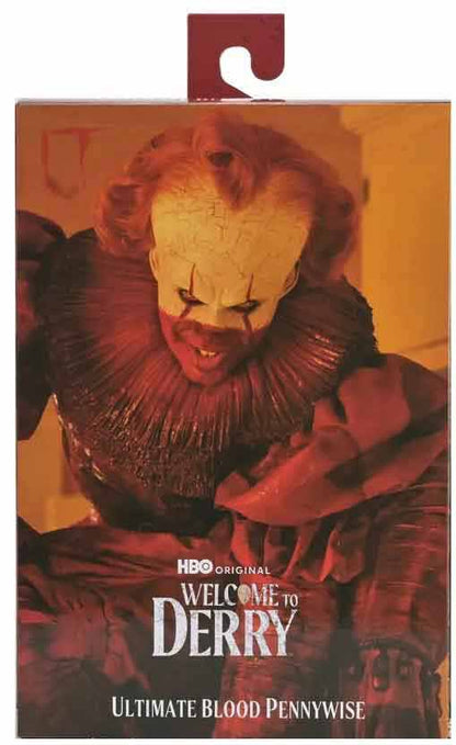 IT Welcome to Derry 7 Inch Action Figure Ultimate - Blood Pennywise