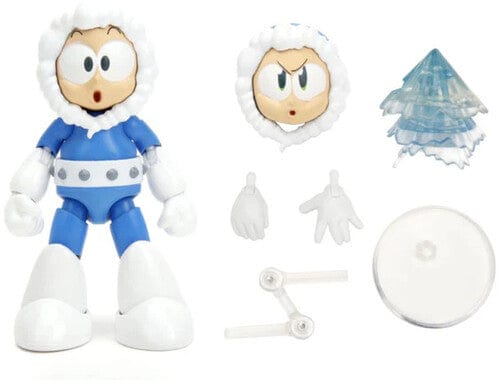 JADA TOYS: MEGAMAN - ICE MAN 4.5 ACTION FIGURE