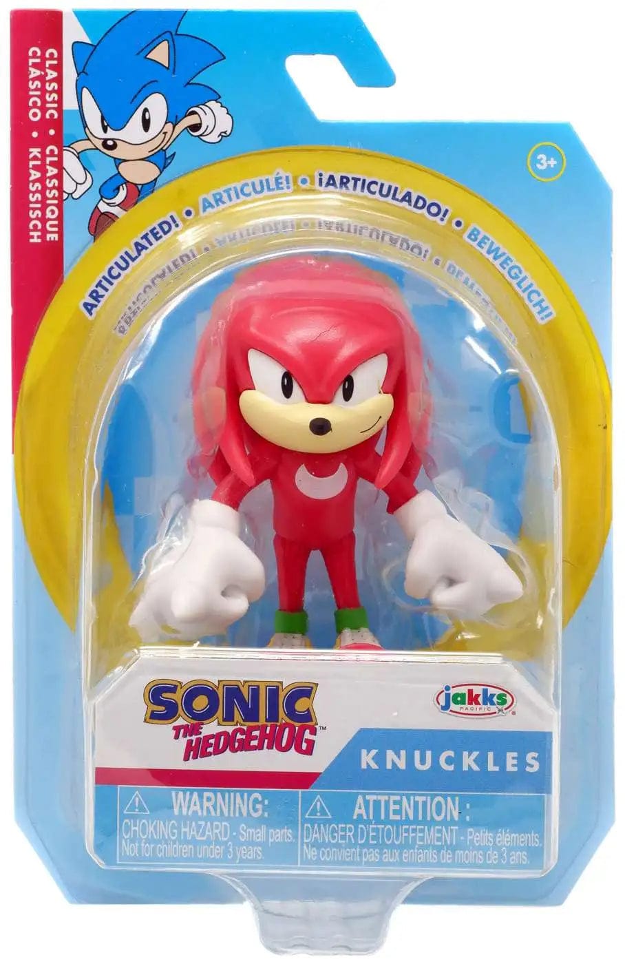 Jakks Pacific: Sonic the Hedgehog - Knuckles, Classic 2.5"
