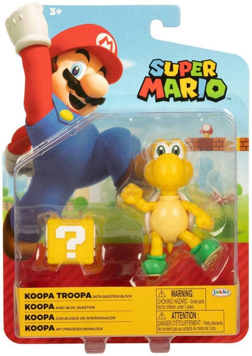 Jakks Pacific: Super Mario - Koopa Troopa with Question Block 4"