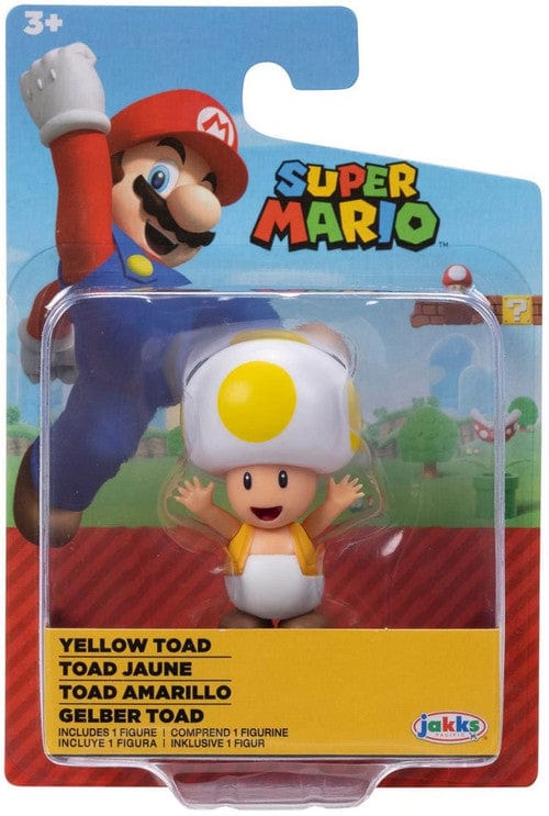 Jakks: Super Mario - Yellow Toad 2.5"