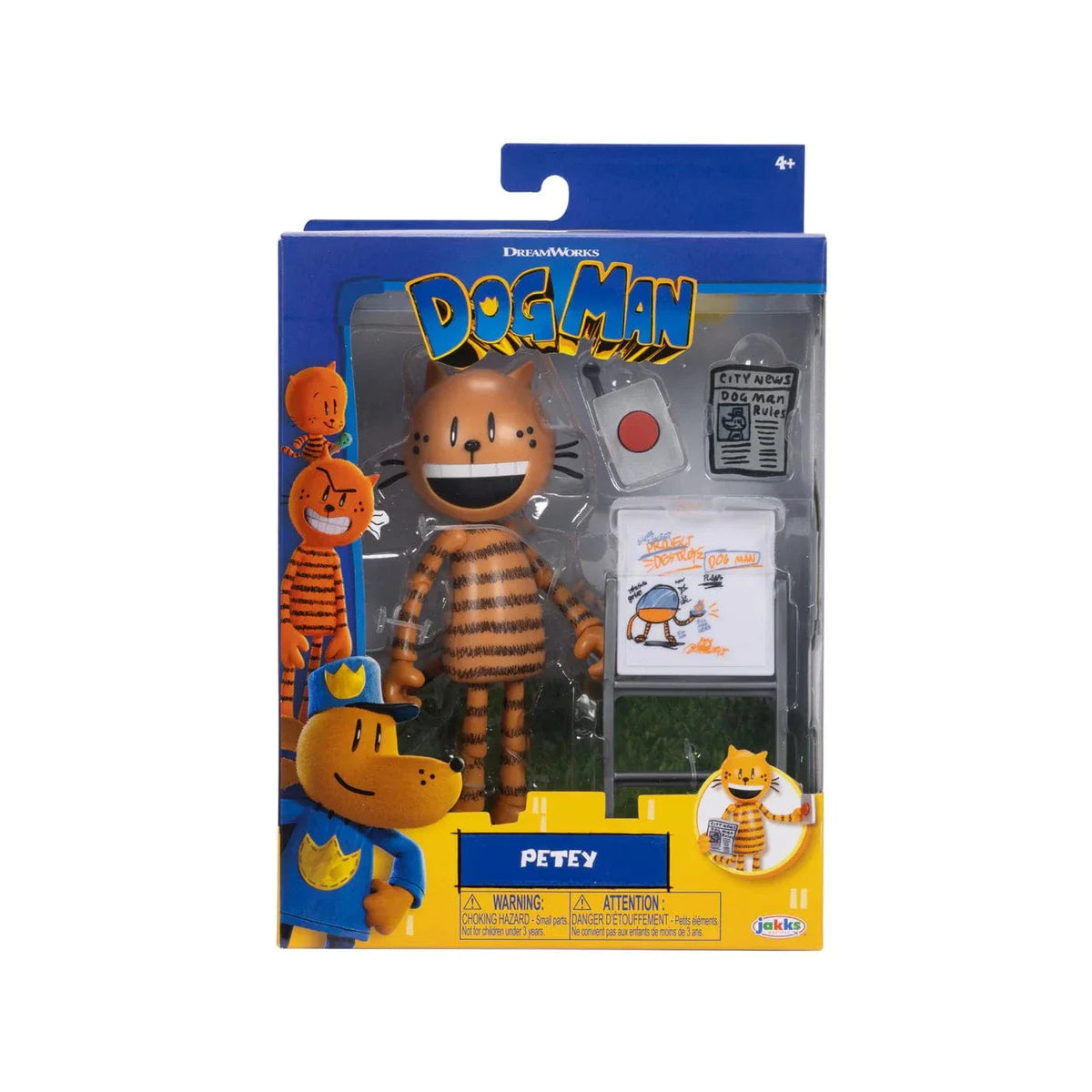 DREAMWORKS: DOG MAN - PETEY ACTION FIGURE