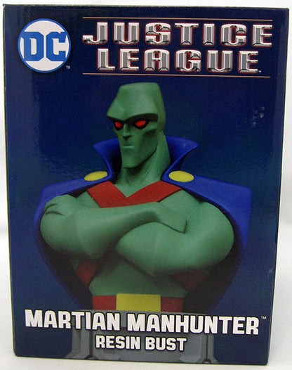 Justice League Animated Series 6 Inch Bust Statue - Martian Manhunter Bust