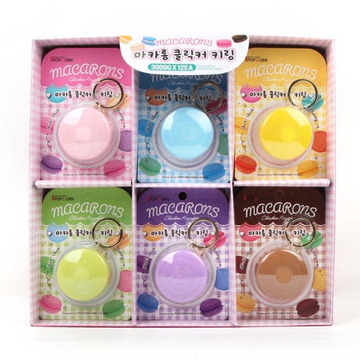K-Wonderland: Fidget Bag Charm - Macaron Clicker Keychain