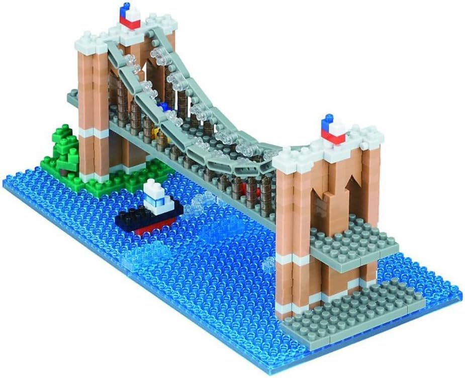 nanoblock - World Famous Buildings - Brooklyn Bridge (First Version)