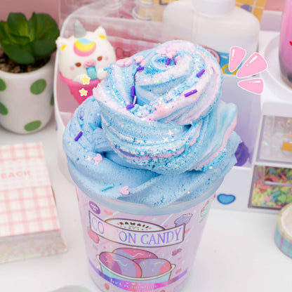 Cotton Candy Scented Ice Cream Pint Slime (5pcs/case)