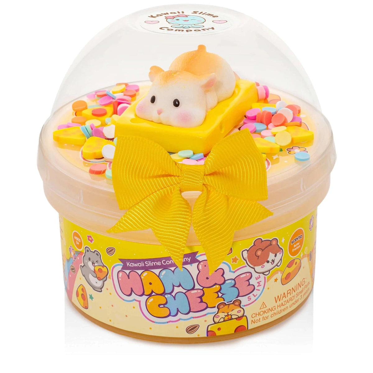 Kawaii Slime: Butter Slime - Ham & Cheese