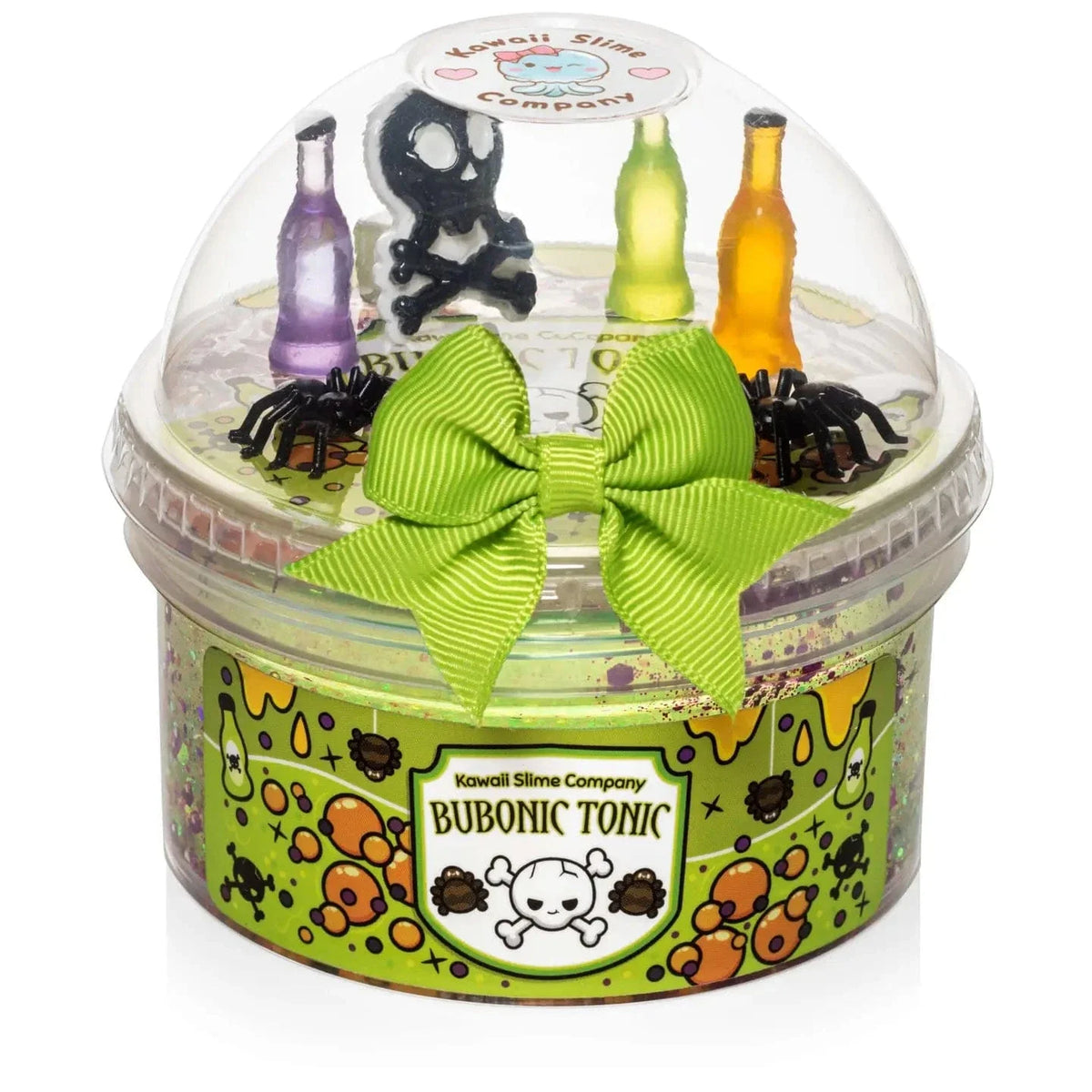 Kawaii Slime: Clear Glitter Slime - Bubonic Tonic
