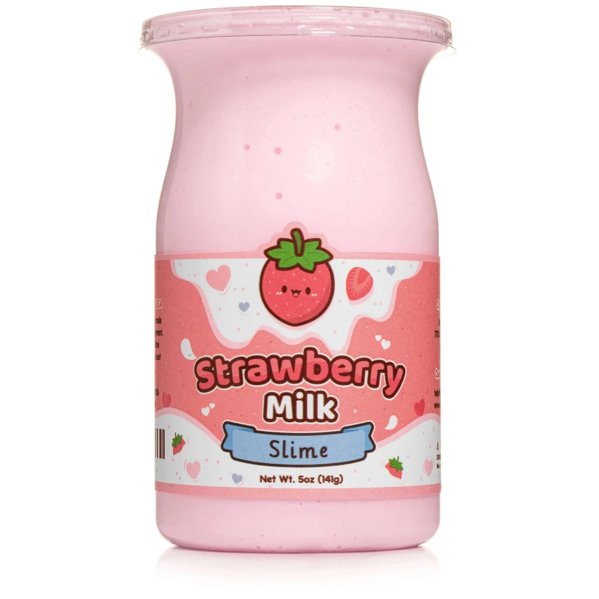 Kawaii Slime: Glossy Slime - Strawberry Milk