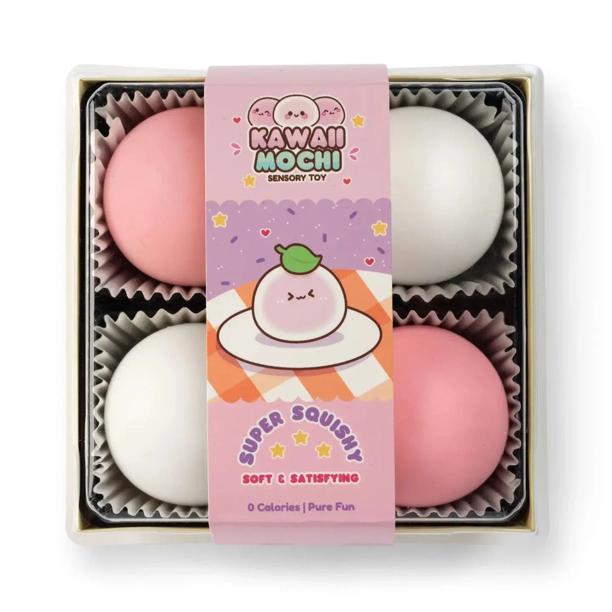Kawaii Slime: Sensory Fidget Toys - Kawaii Mochi 4pk