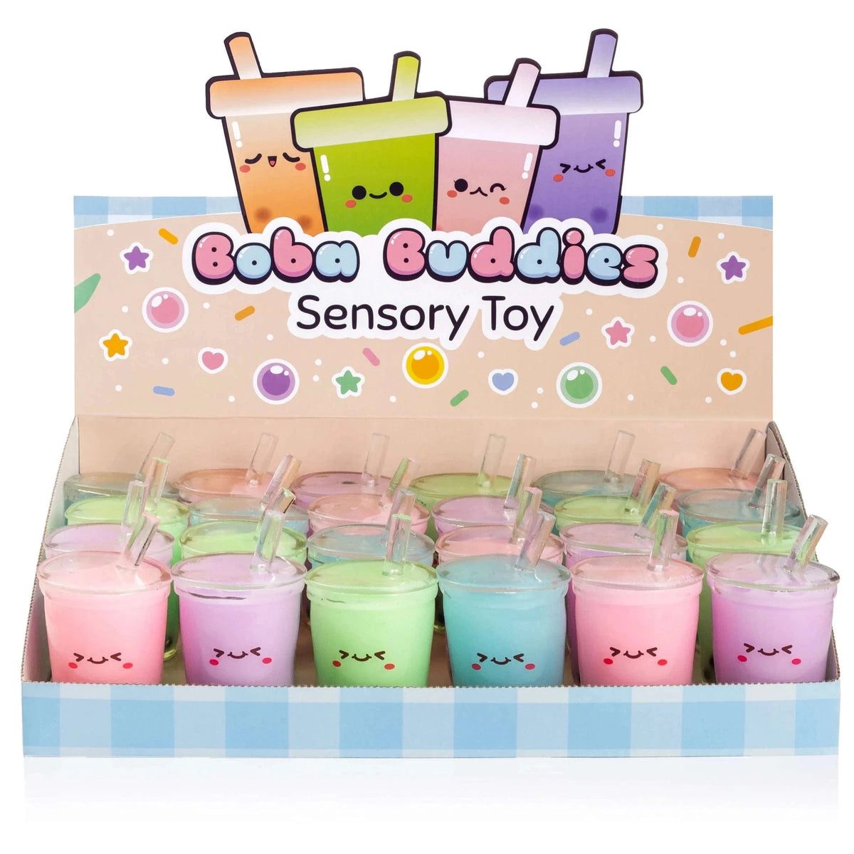 Kawaii Slime: Sensory Toy - Boba Buddies