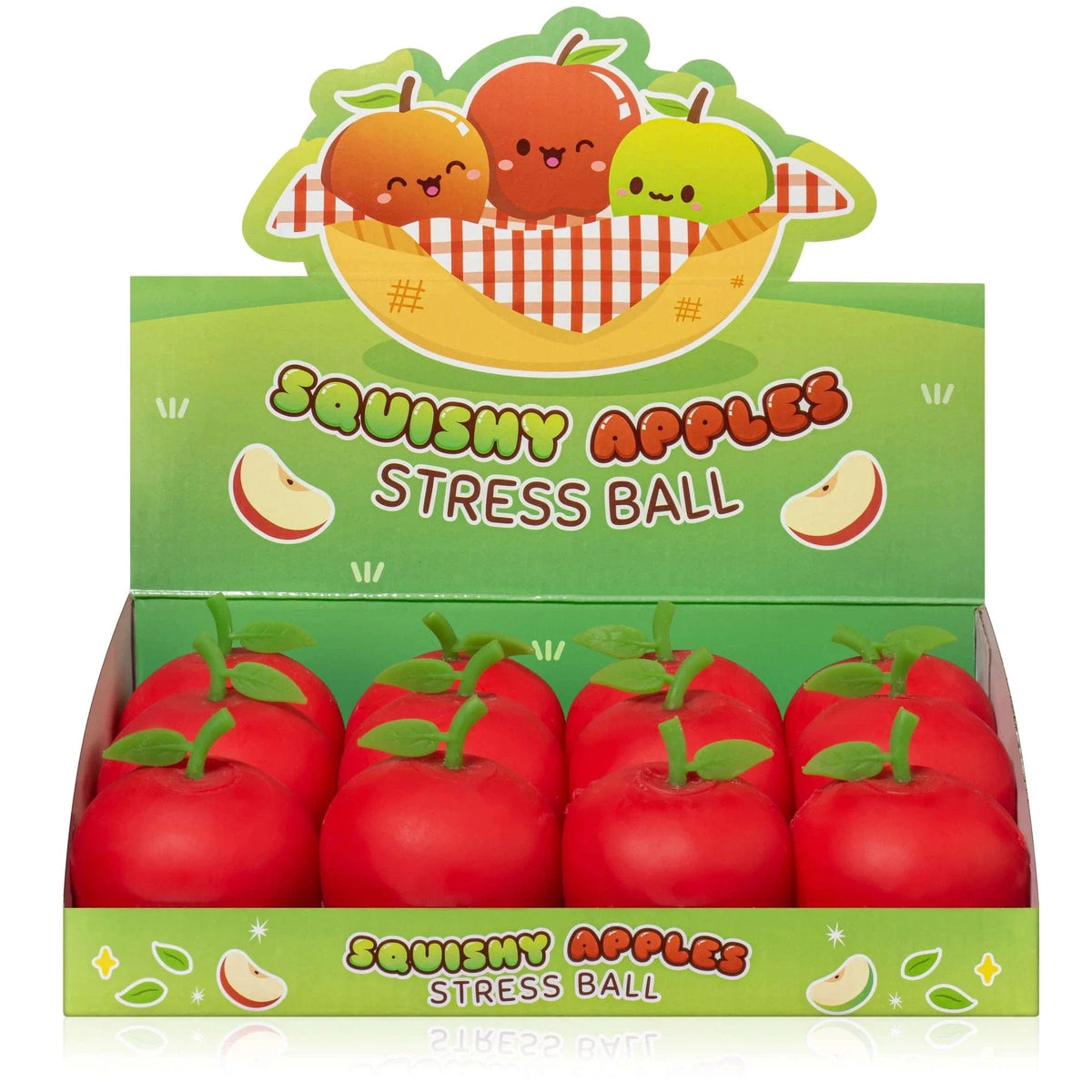 Kawaii Slime: Squishy Stress Ball - Green Apple