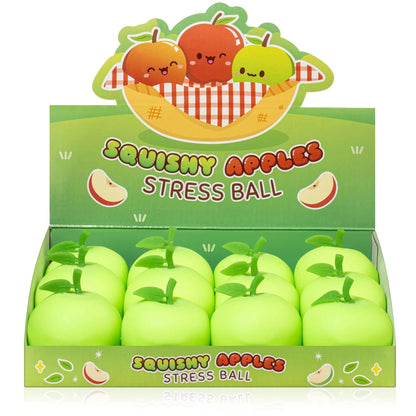 Kawaii Slime: Squishy Stress Ball - Green Apple