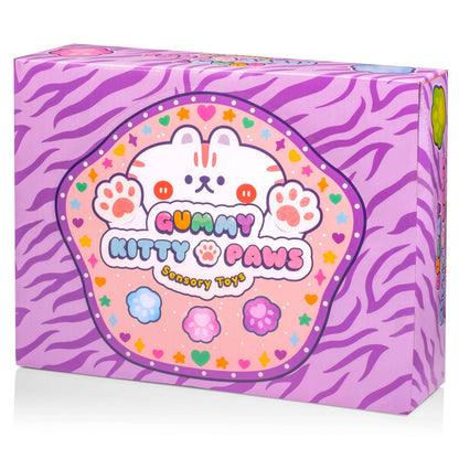Gummy Kitty Paws Squishy Sensory Toy (12pcs/case)