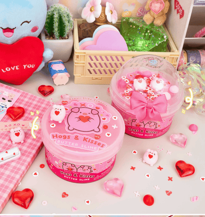 Hogs & Kisses Butter Signature Dome Slime