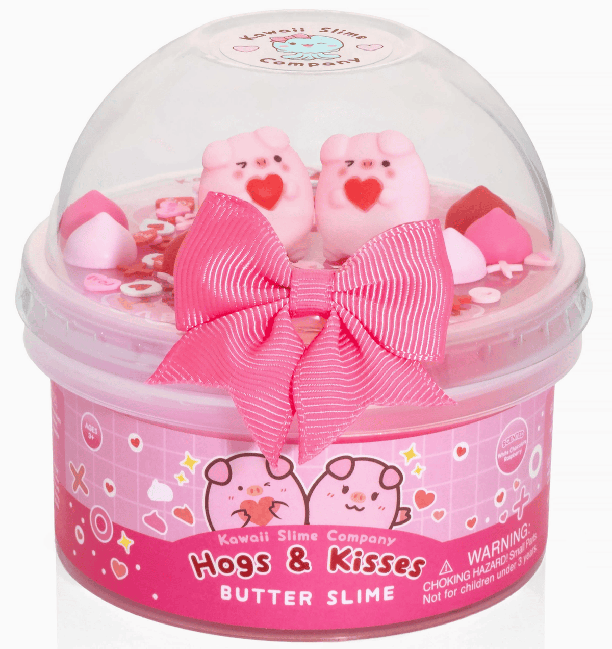 Hogs & Kisses Butter Signature Dome Slime