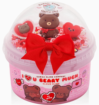 I Love You Beary Much Cloud Signature Dome Slime
