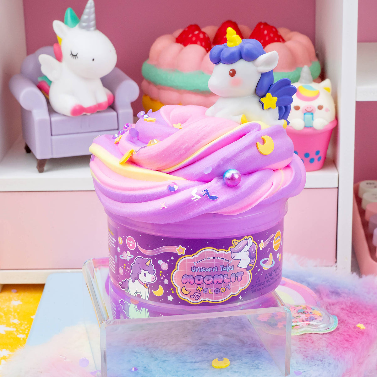 Unicorn Tales Moonlit Melody Butter Slime (4pcs/case)