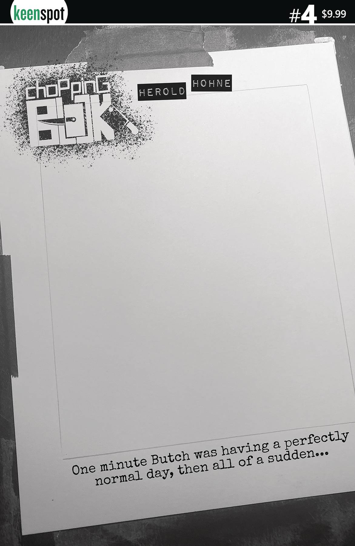 CHOPPING BLOCK #4 CVR E BLANK PANEL