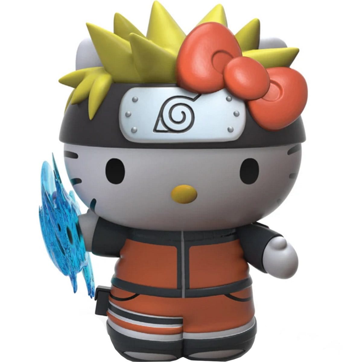 Kidrobot: Naruto x Sanrio - Hello Kitty as Naruto 8"