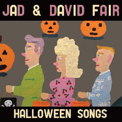 Jad Fair & David - Halloween Songs (Clear Vinyl, Orange, Black, Digital Download Card)