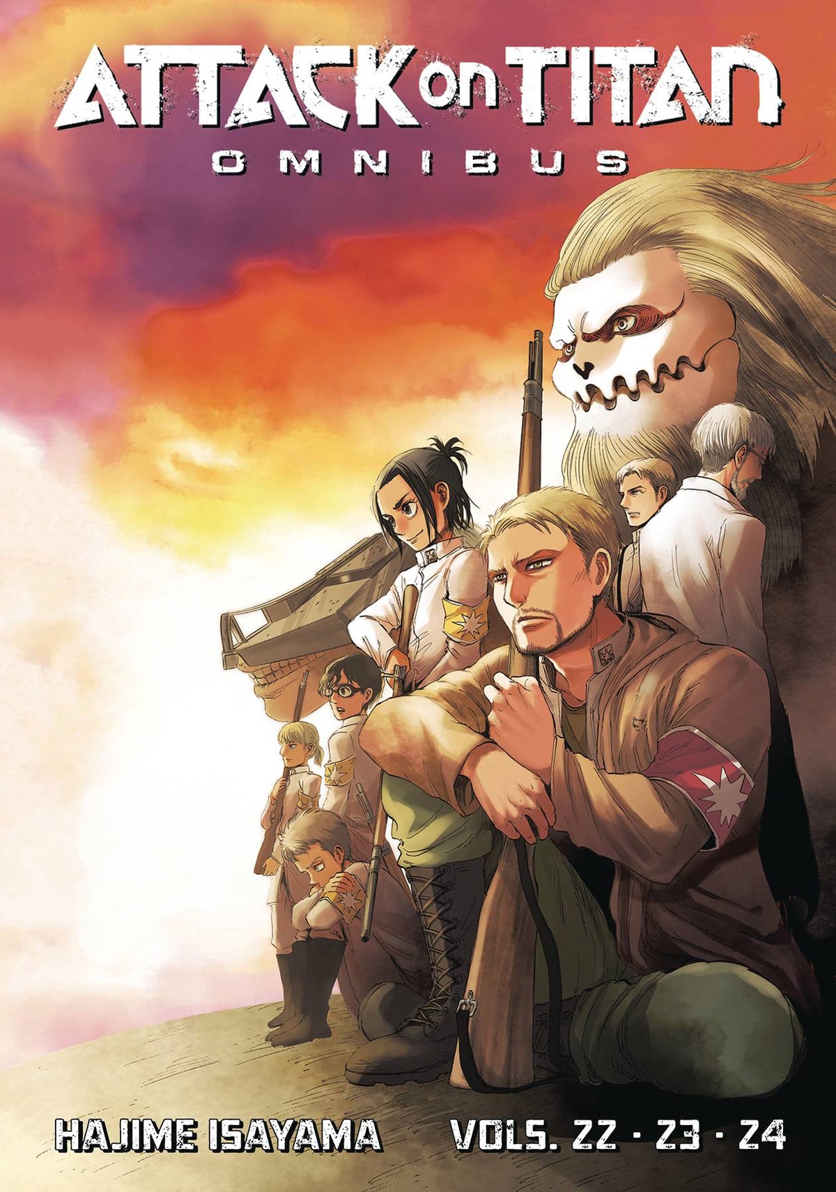 Attack On Titan Omnibus TP Vol 08 Vol 22 - 24 (MR)