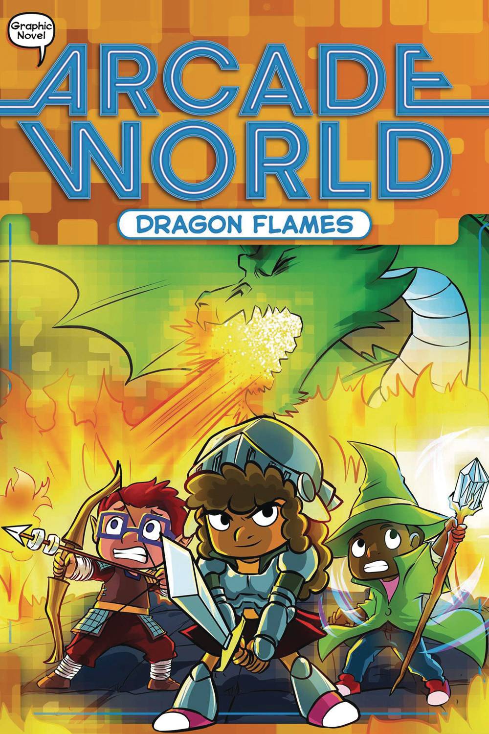 Arcade World GN Chapterbook Vol 06 Dragon Flames