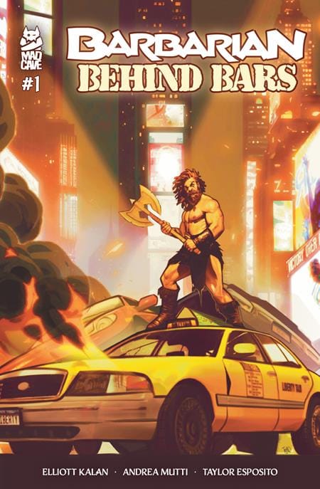 BARBARIAN BEHIND BARS #1 (OF 5) CVR A FRANCESCO TOMASELLI