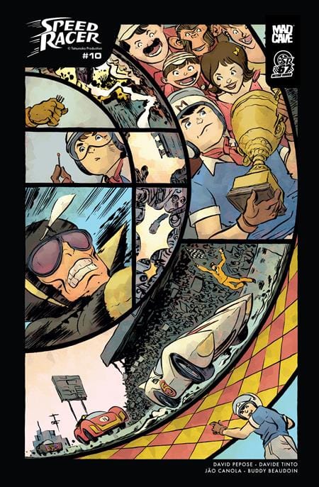 SPEED RACER #10 CVR B JESSE LONERGAN CONNECTING RETRO VAR