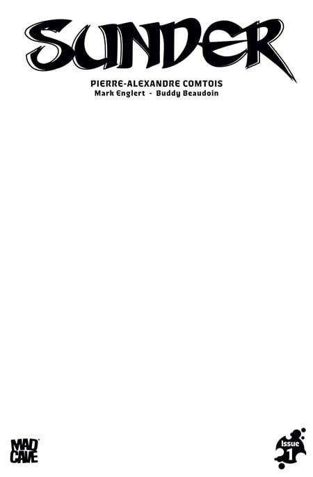 SUNDER #1 CVR E BLANK SKETCH VAR (Release Date: 09/30/2026)