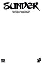 SUNDER #1 CVR E BLANK SKETCH VAR (Release Date: 09/30/2026)