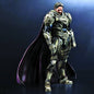 Man Of Steel Superman 8 Inch Action Figure Play Arts Kai Series - Jor-El (Shelf Wear Packaging)