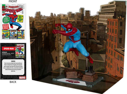 Marvel Collectible 7 Inch Statue Figure 1/10 Sale Posed Scene Exclusive - Spider-Man (The Amazing Spider-Man #38) Gold Label
