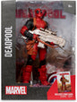 Marvel Collectible 12 Inch Statue Figure 1/6 Scale Posed Scene - Deadpool Red Suit #1